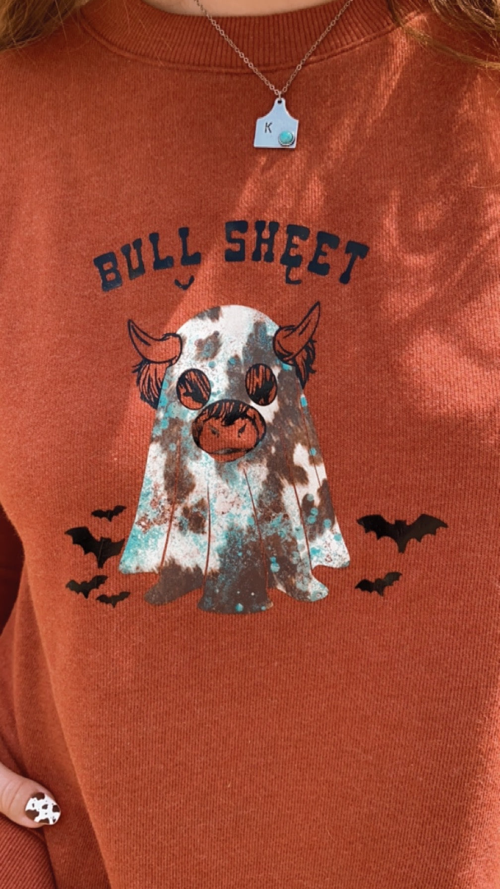 Bull sheet sweatshirt