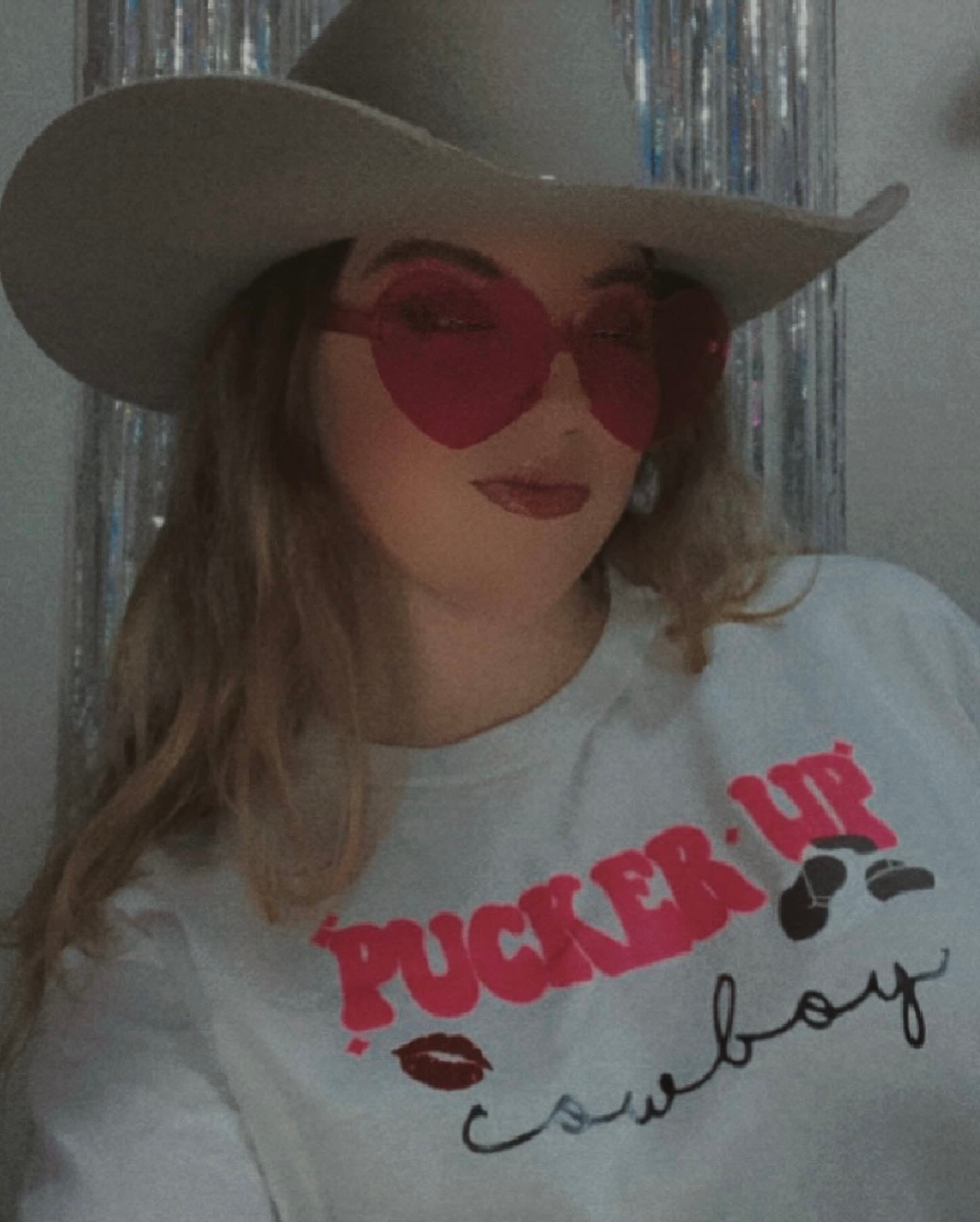 Pucker Up Cowboy Tee